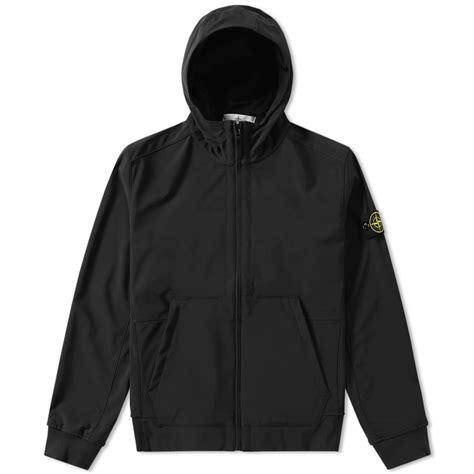 Stone Island Soft Shell Tussen Jas - Zwart