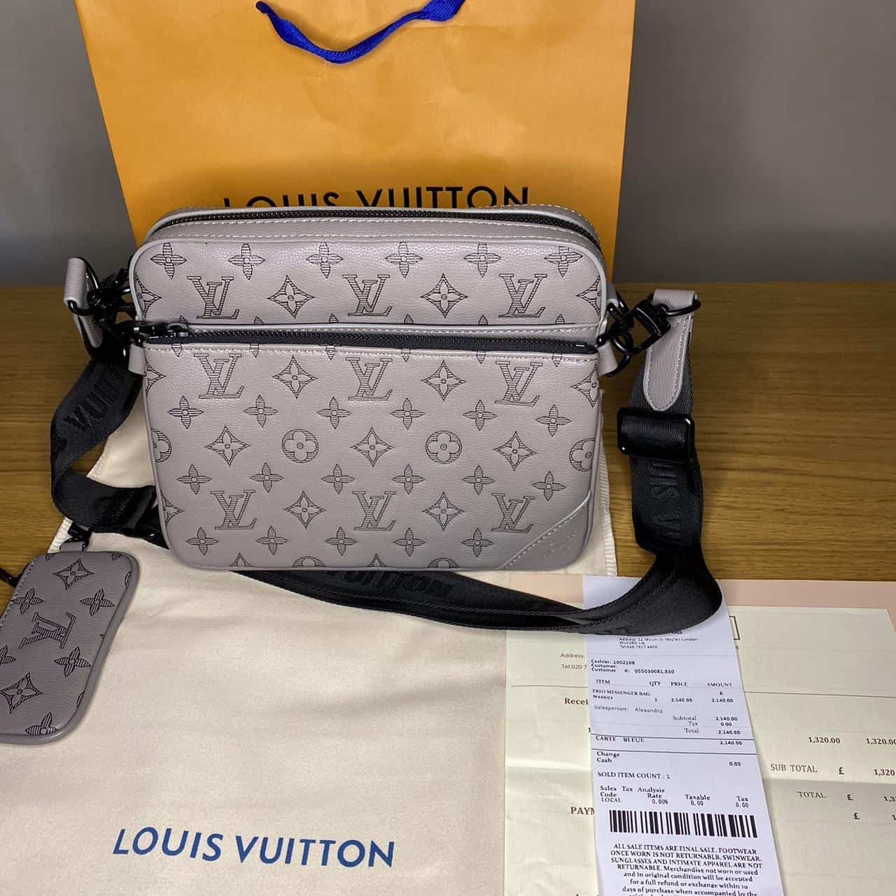 Louis Vuitton Trio Messenger Bag - Grey