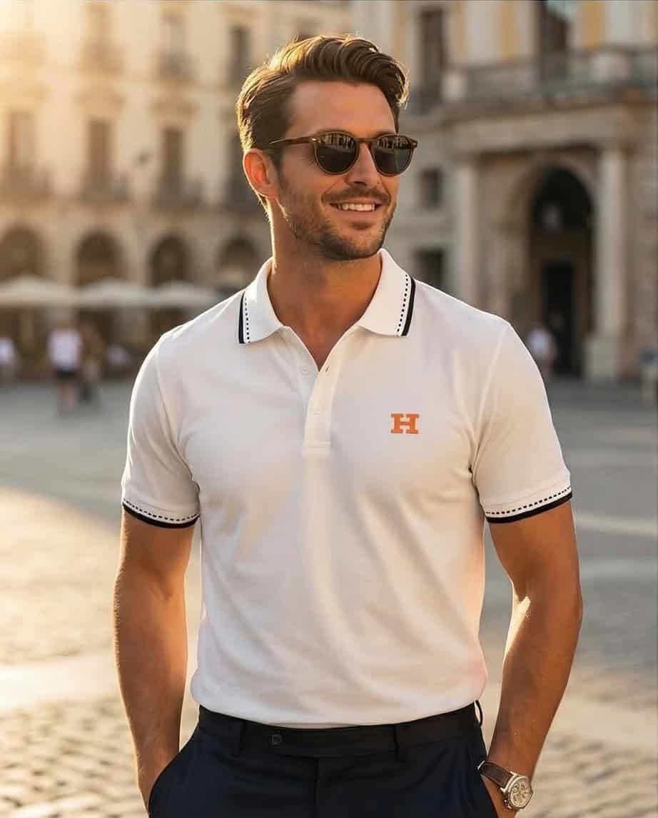 Hermes Polo  T-shirt